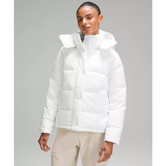Lululemon Jackets & Blazers - Lululemon Wunder Puff Jacket in White